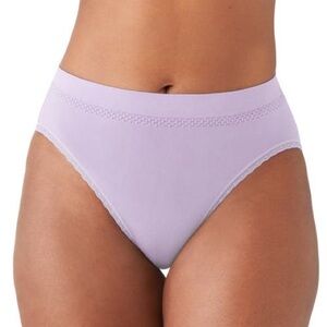 (2) Wacoal B.Smooth® Lace Seamless High-Cut Briefs